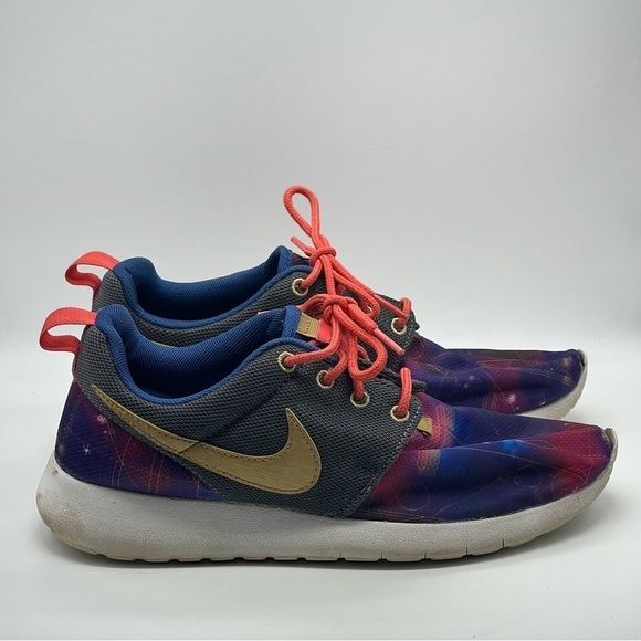 Nike Roshe One Galaxy Multicolor Print Sneakers - Picture 1 of 11